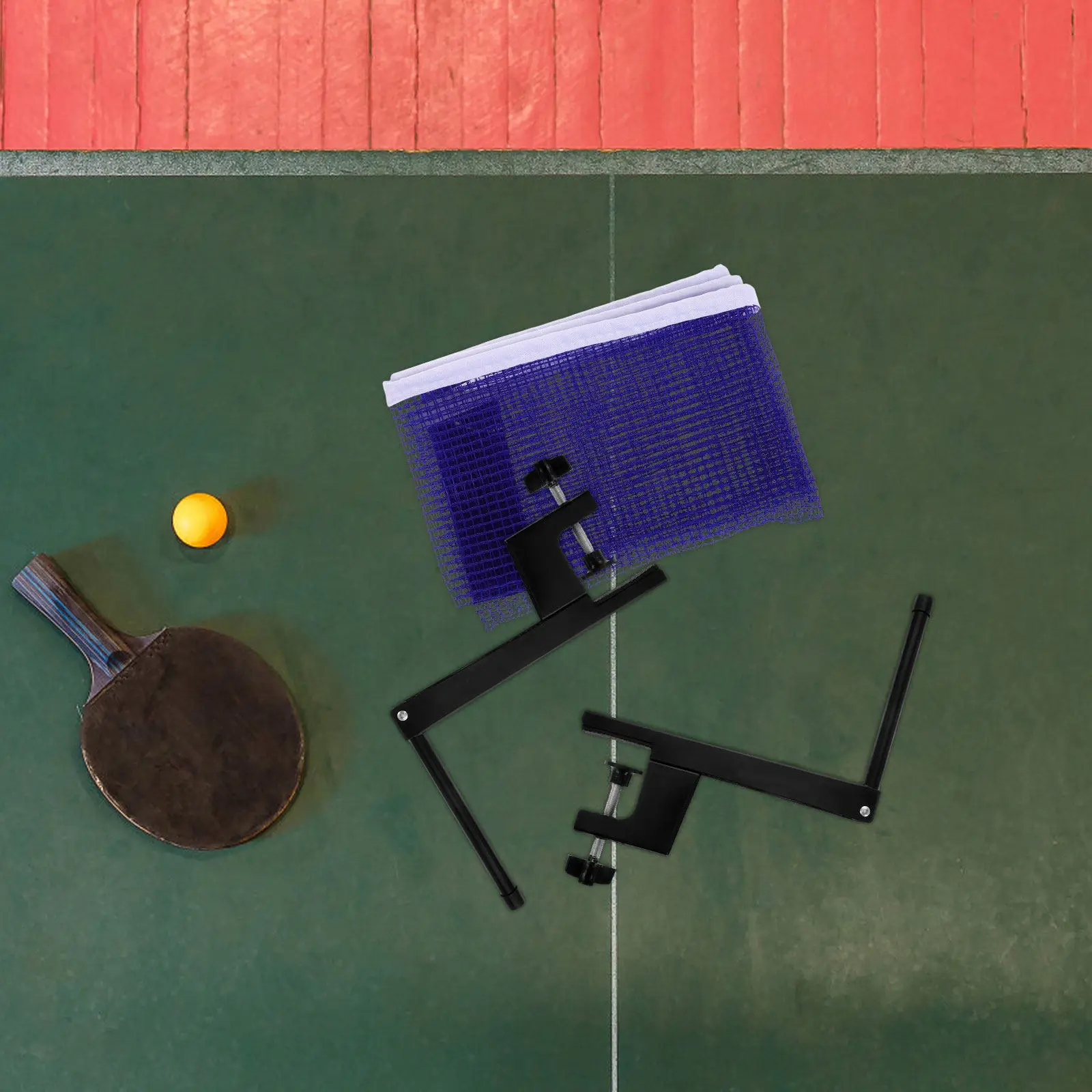 

Portable Universal Table Tennis Net Set for Any Standard Ping Pong Table Indoor Outdoor Play Enhanced Ball Control Stable