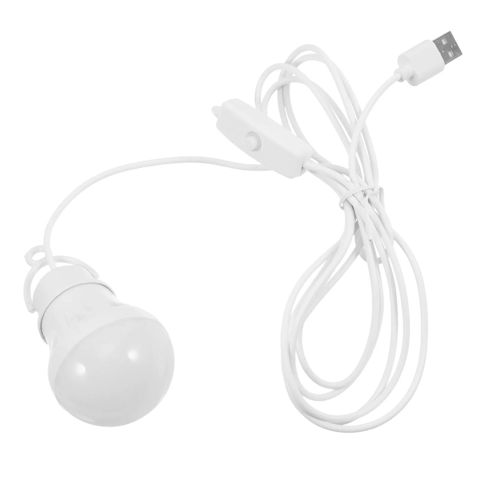 USB فانوس التخييم 7 واط LED المحمولة خيمة ضوء مصباح معلق 2.4 متر كابل للمشي الظهر الإضاءة في حالات الطوارئ في الهواء الطلق