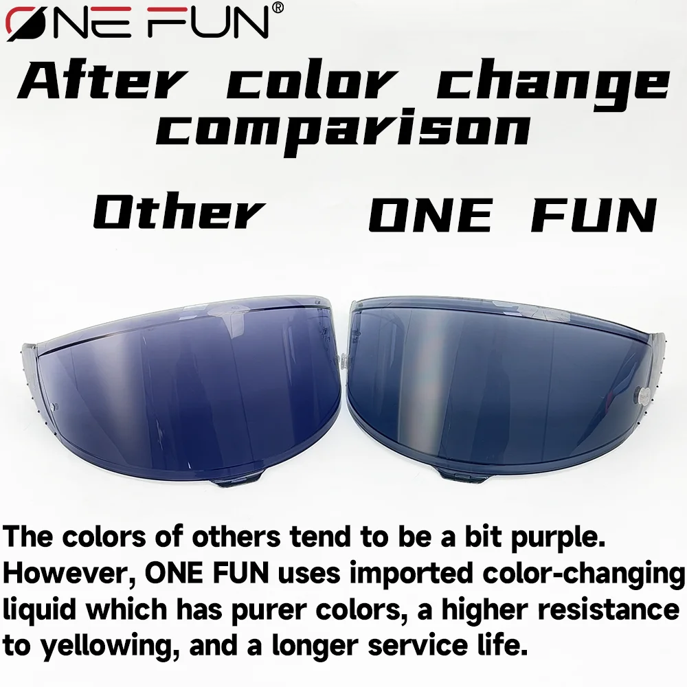 for SHOEI Glamster CPB-1V Photochromic Helmet Visor Replacement Scratch-Resistant UV-Protected Anti-fog
