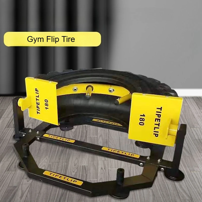 Attrezzatura da palestra per pneumatici resistenti per l'allenamento intenso della forza, allenamento completo del corpo per migliorare la resistenza cardio edifici muscolari