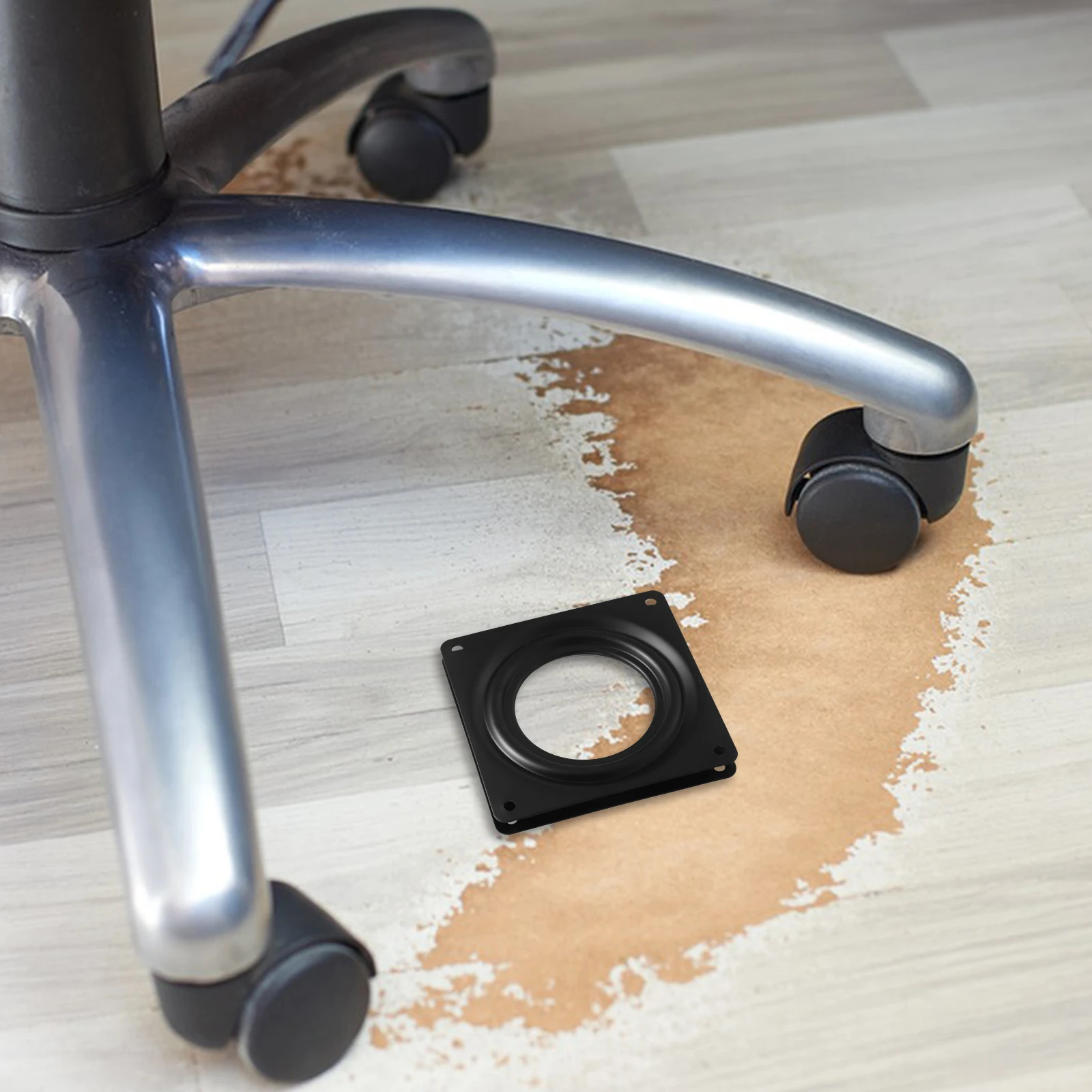 

Heavy Duty Swivel Plate 360 Degree Chair Turntable Base For Office Bar Stool Recliner Furniture Replacement Seat Mechanism Solid