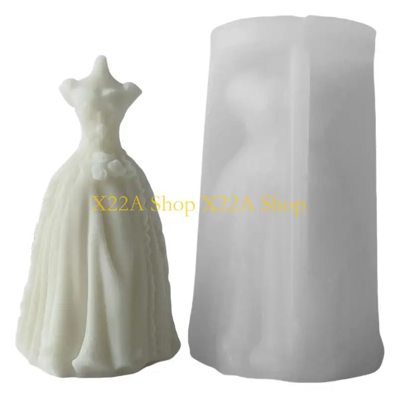 Unique Set of 3 Flower Silicone Molds for Candle Making Handmade Soap Crafting Fondant Cake Decorating with Romance Designs