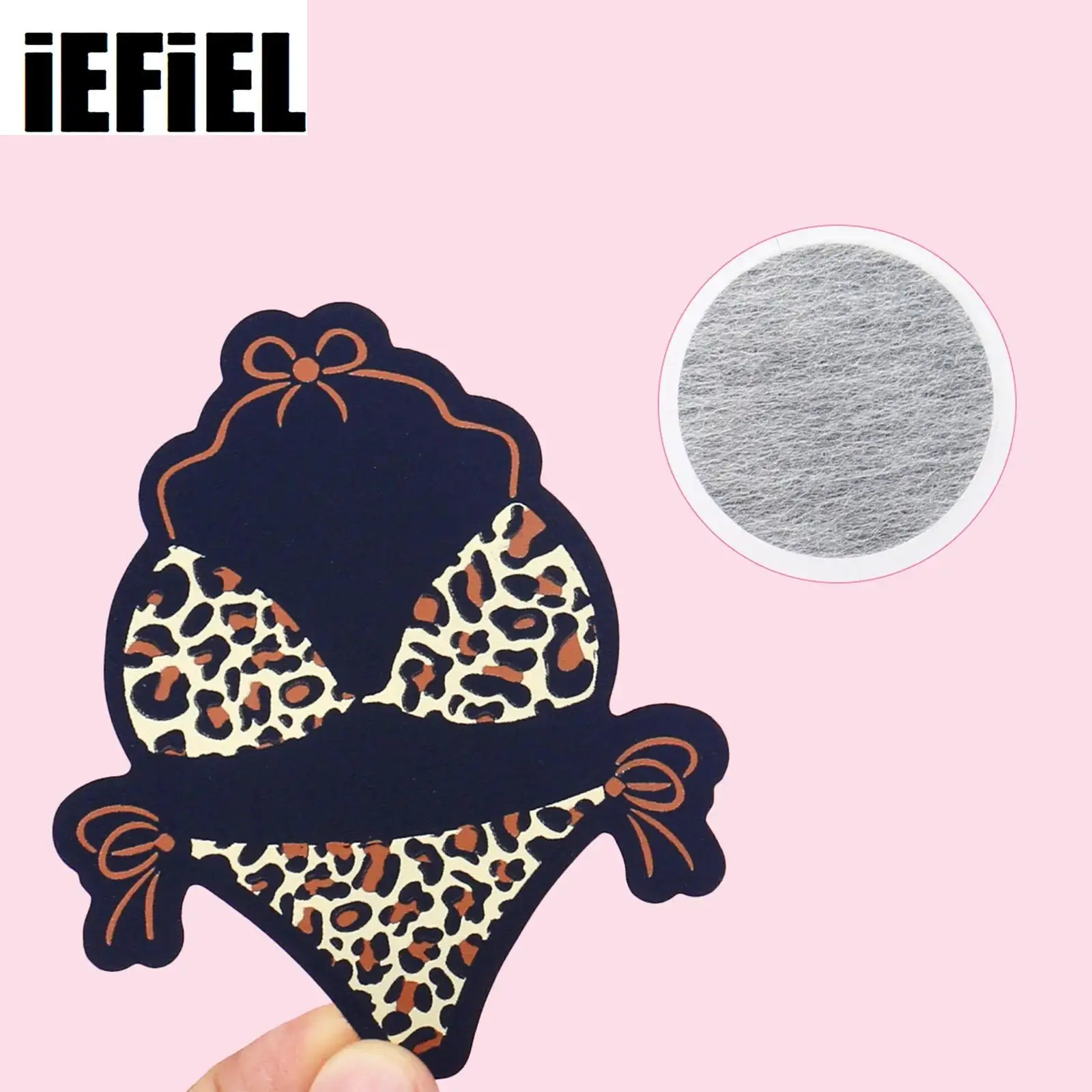 

10Pair Women Bikini Style Nipple Cover Comfortable Breathable Bra Stickers Nipple Silicone Breast Patch for Swimming Beach Party