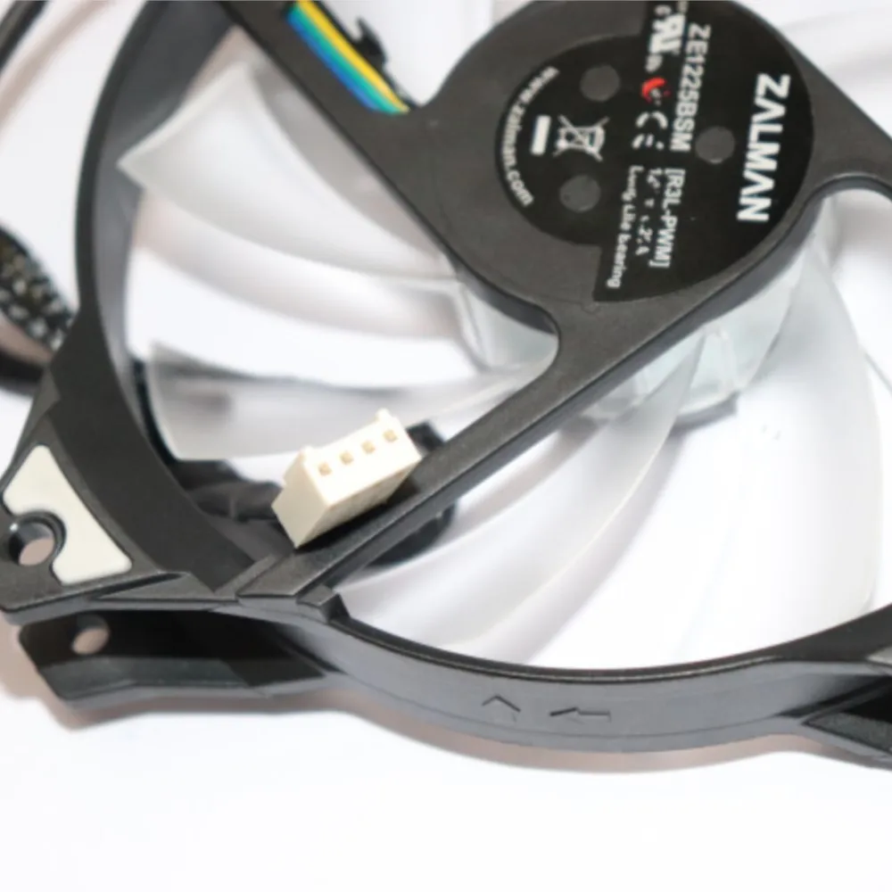 12cm cm Chassis 12025 cpu Fan 4-pin pwm cooling fan  Blue LED Lights pc set up gaming cooler