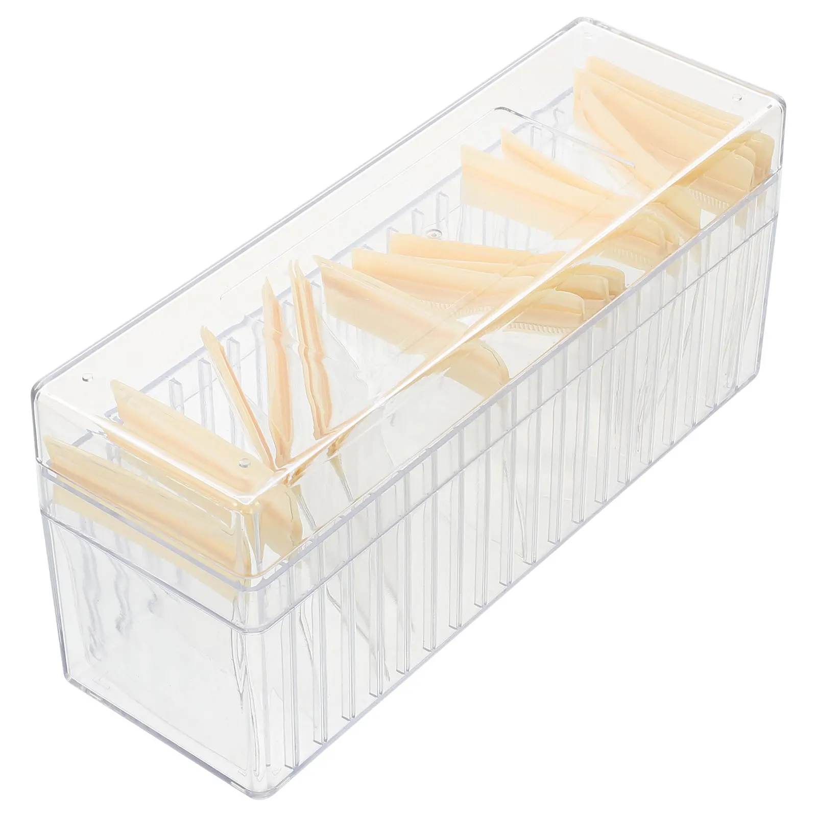 

1 комплект, прозрачный акриловый органайзер для ювелирных изделий, прозрачная коробка для хранения с защитными чехлами из ПВХ для серег, колец, ожерелий, портативный