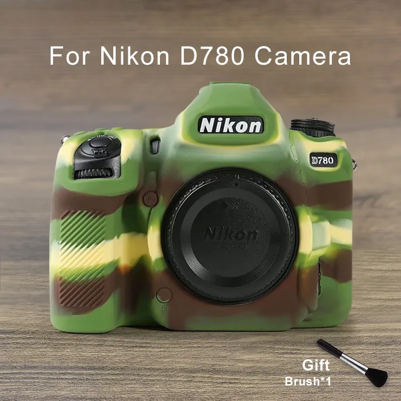 For Nikon D780 Case Luxury Original Silicone Full Protect Soft Cover Rubber Photography Accessories Nikkor Camera Nippon Kogaku