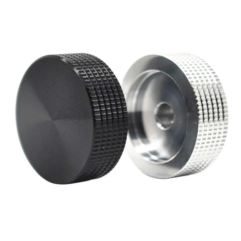 1PCS High-end Aluminum Alloy Potentiometer Knob Volume Switch Rotary Encoder Knob 30*10mm for 6mm Shaft
