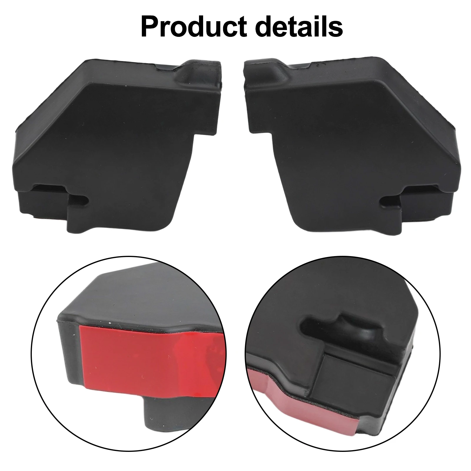 

Black Practical Hood Seal Strip Practical And Reliable Waterproof Cover Seal Wear-resistant Direct Installation