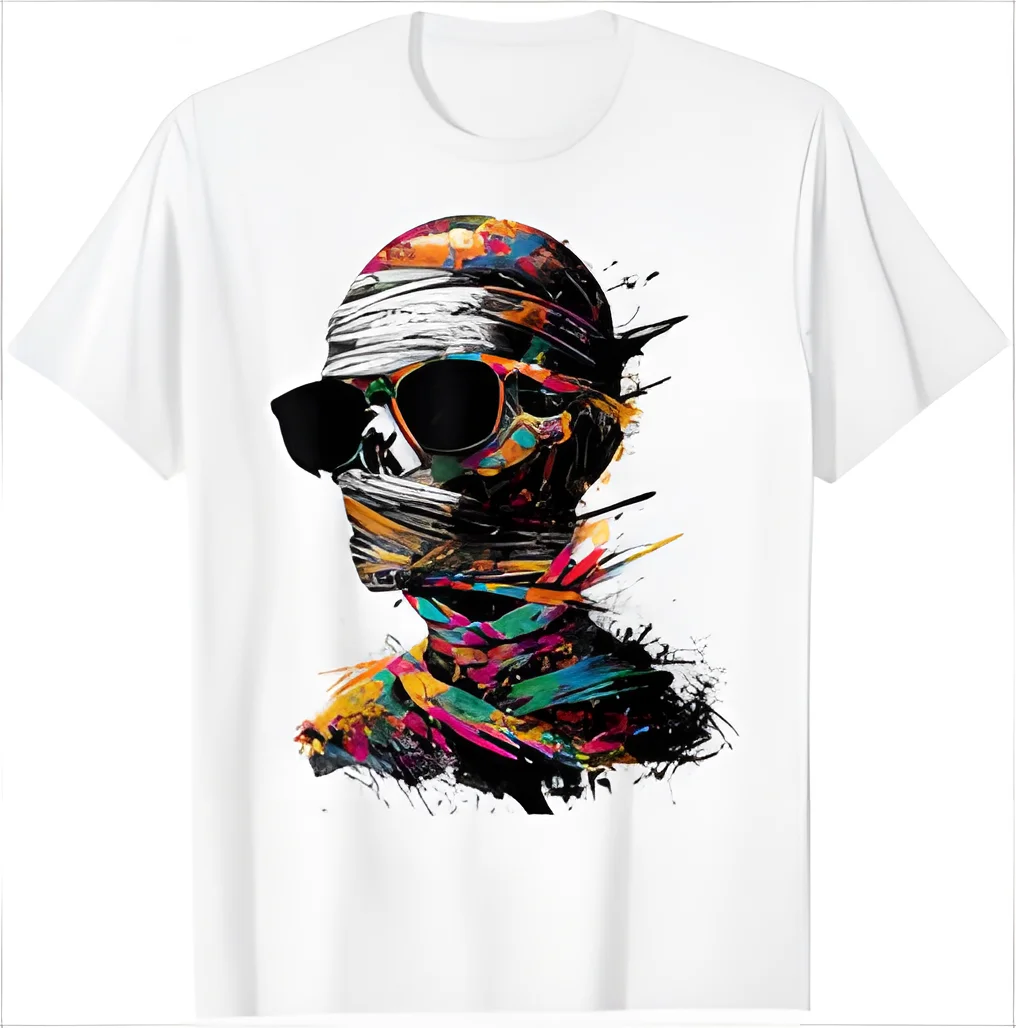 Mummy Costume Halloween Graphic Sunglasses Art Mummy T-Shirt