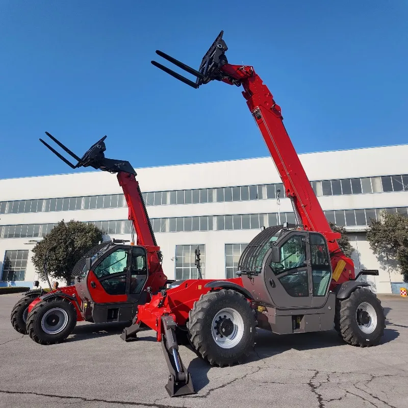 For Small Diesel-Powered Telescopic Handler Forklift with Yunnei Engine for Materials Handling Telehandler Telescopic Forklift