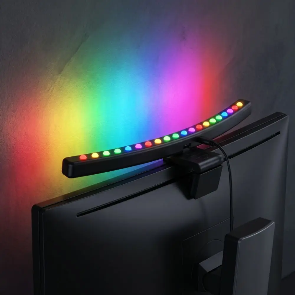 RGB Atmosphere Monitor Light Bar Touch Control Dimming Function RGB LED Lighting LED Lighting Music Rhythm Screen Hanging Lamp