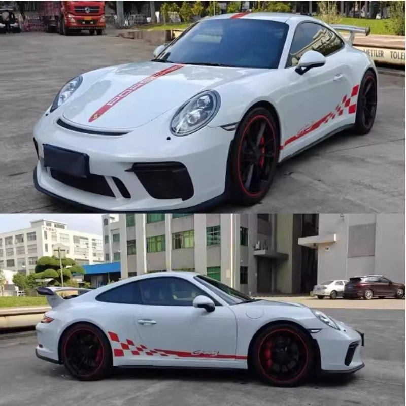 

Car Vinyl Sticker FOR Porsche GT3 911 997 body modification fashionable Decals Auto Accessories
