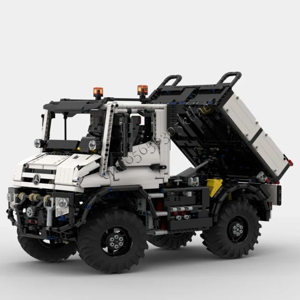 3463 pièces ville ingénierie RC 4x4 Unimog U535 véhicules tout-terrain idées créatives technologie enfant jouet assemblage Puzzle cadeau d'anniversaire