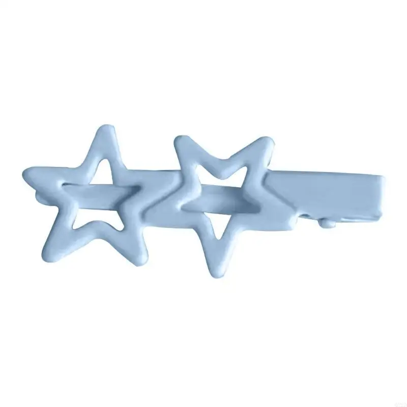 

Q22D 10pcs Girls Hairpins Y2K Five-pointed Star Clip Non-Slip Hair Accessories
