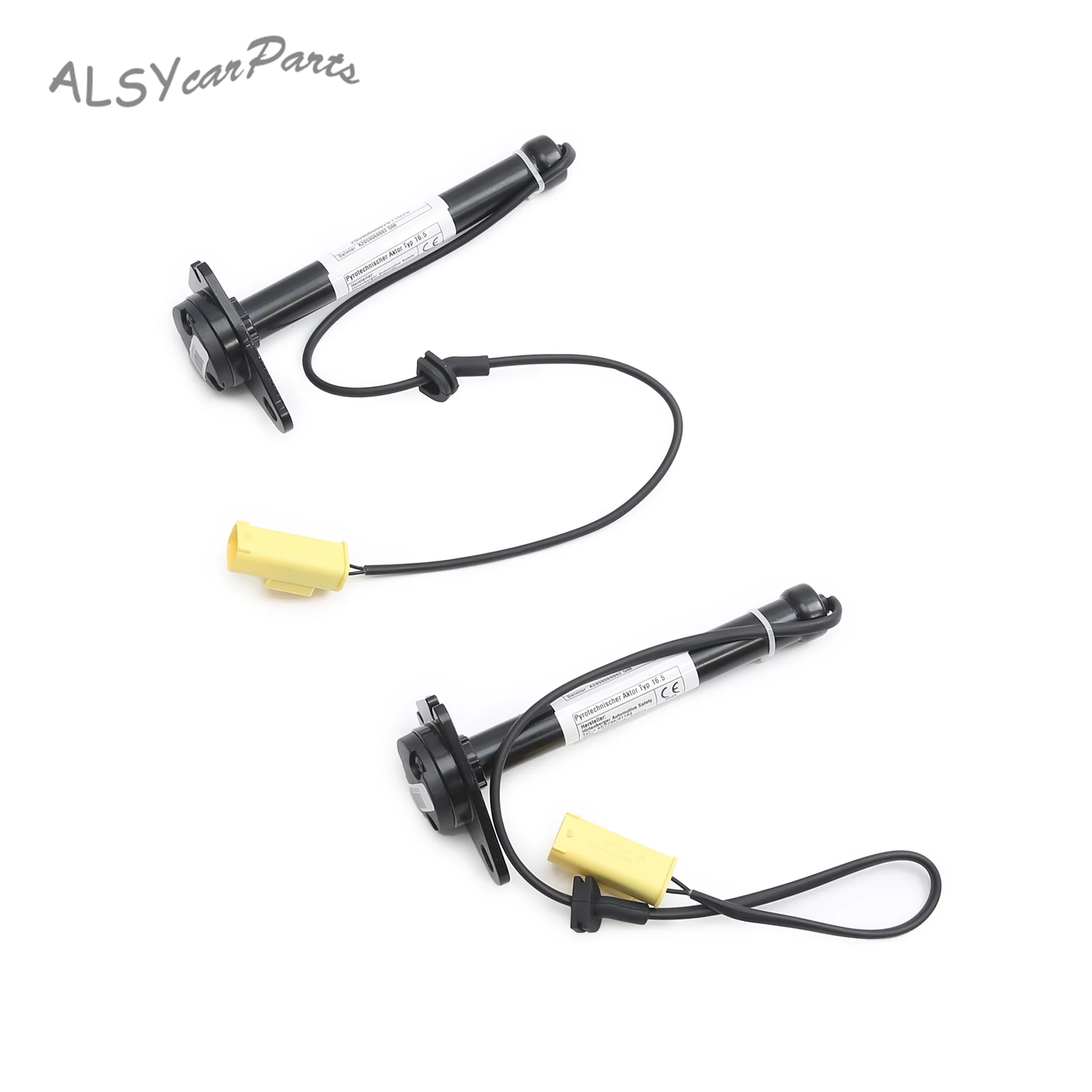 Car engine Hood actuator A2059060002Voltage:12VSocket pins: 2-pin connector left + right Suitable for Mercedes-Benz C-Class...