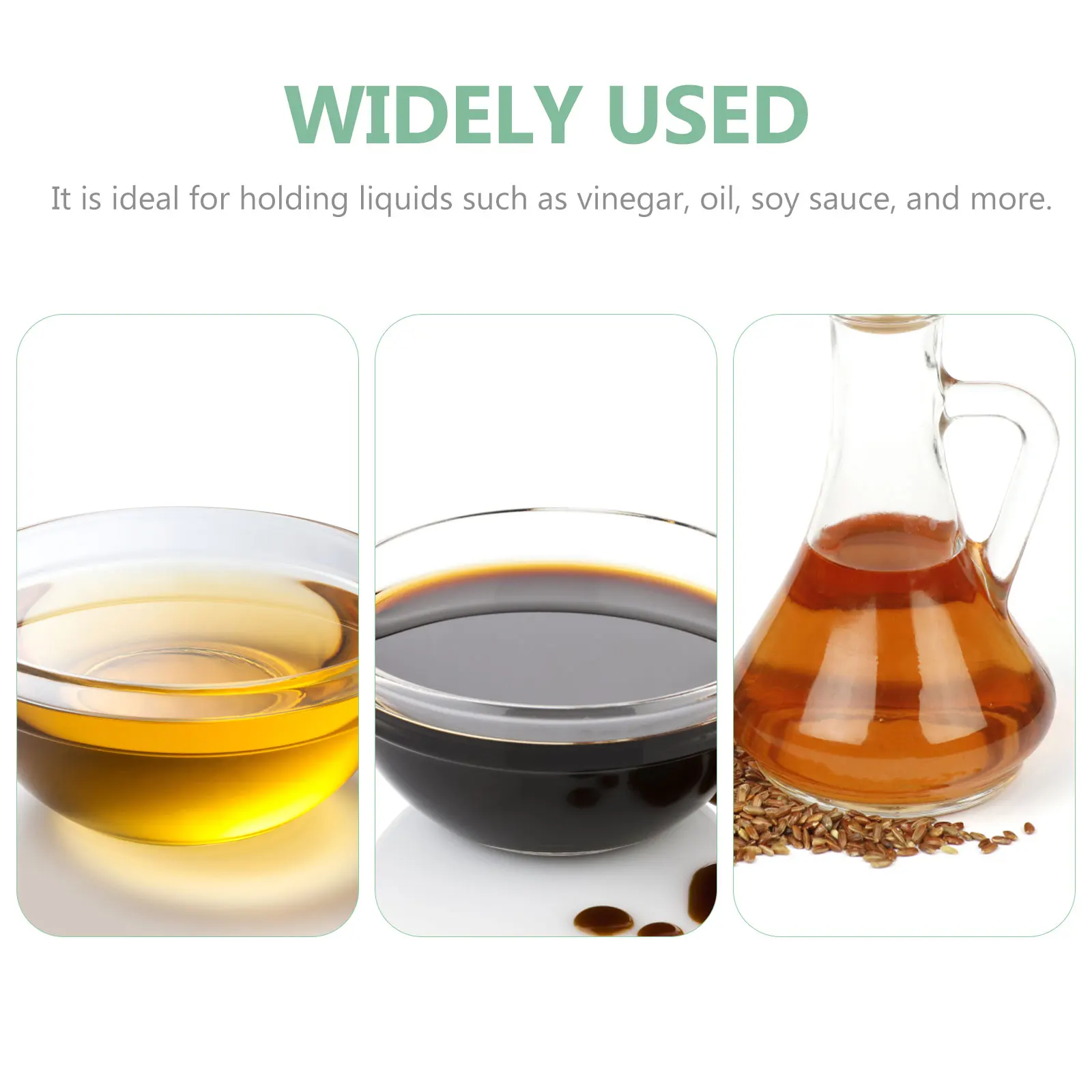 

Glass Oil Bottle Bamboo Lid Clear Vinegar Soy Sauce Dispenser Container Kitchen Storage Can For Home Bars Hotels Restaurants