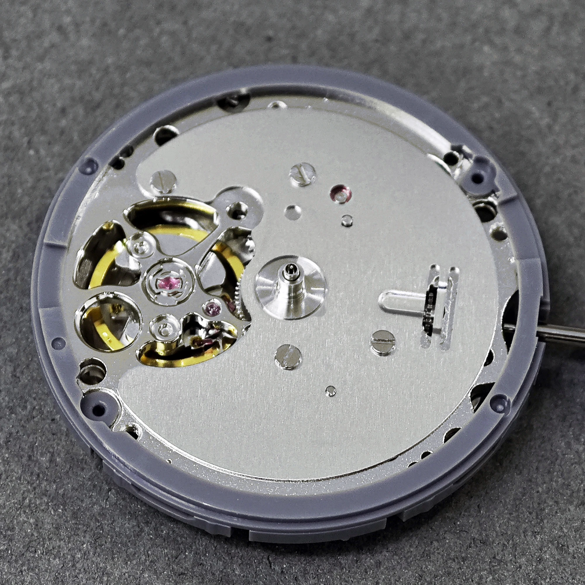 اليابان حقيقية NH38A الحركة الميكانيكية وزارة الدفاع آلية ساعة أوتوماتيكية 24 جواهر عالية الدقة NH38 أعلى إصلاح أجزاء