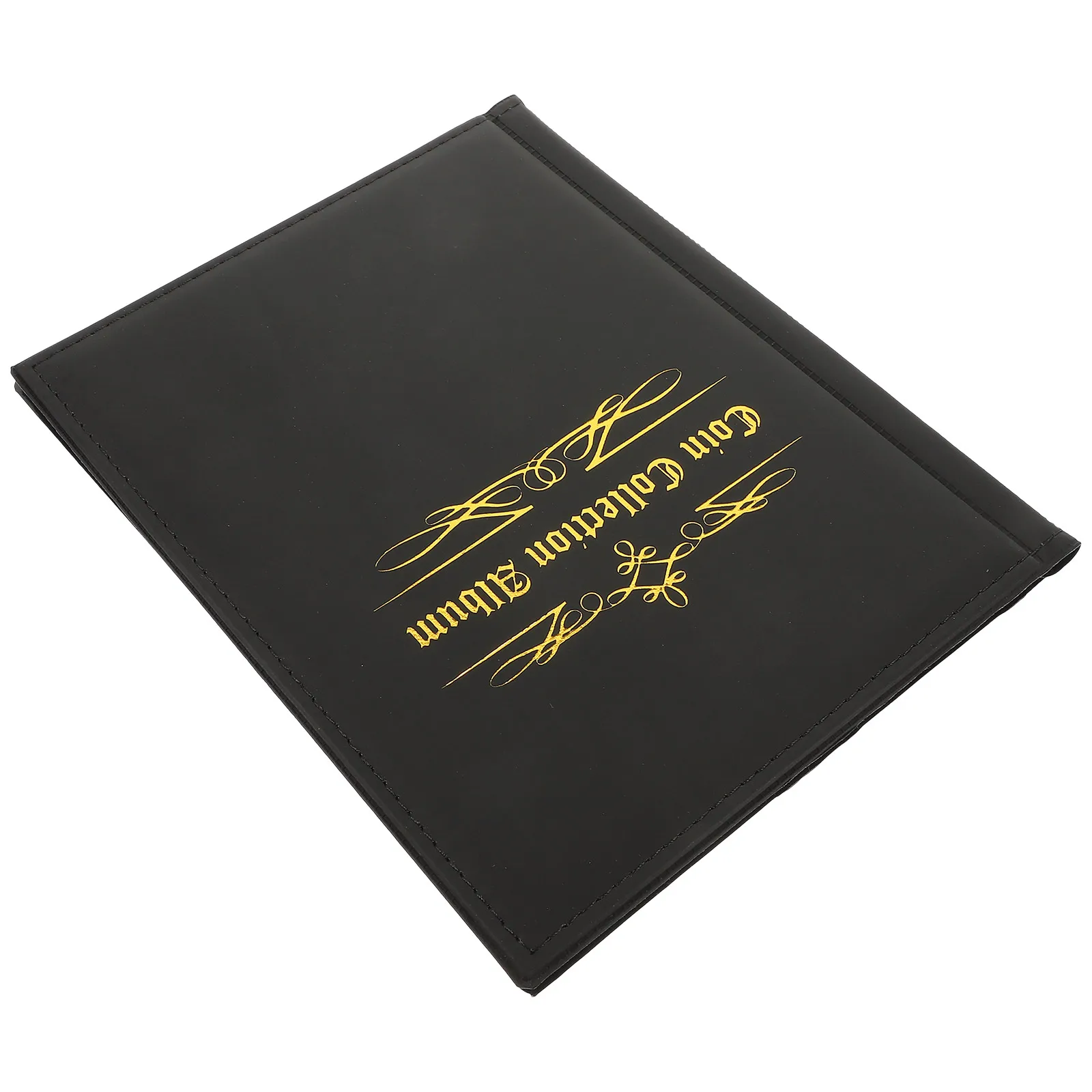 

Coin Collection Album Large Capacity PU Cover 200-Pockets Commemorative Coin Storage Organizer
