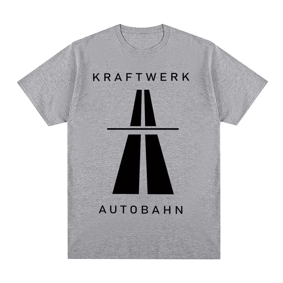 Kraftwerk Autobahn Music Vintage T-shirt Electronic Synth Neu! Krautrock Cotton Men T shirt New Tee Tshirt Womens Tops