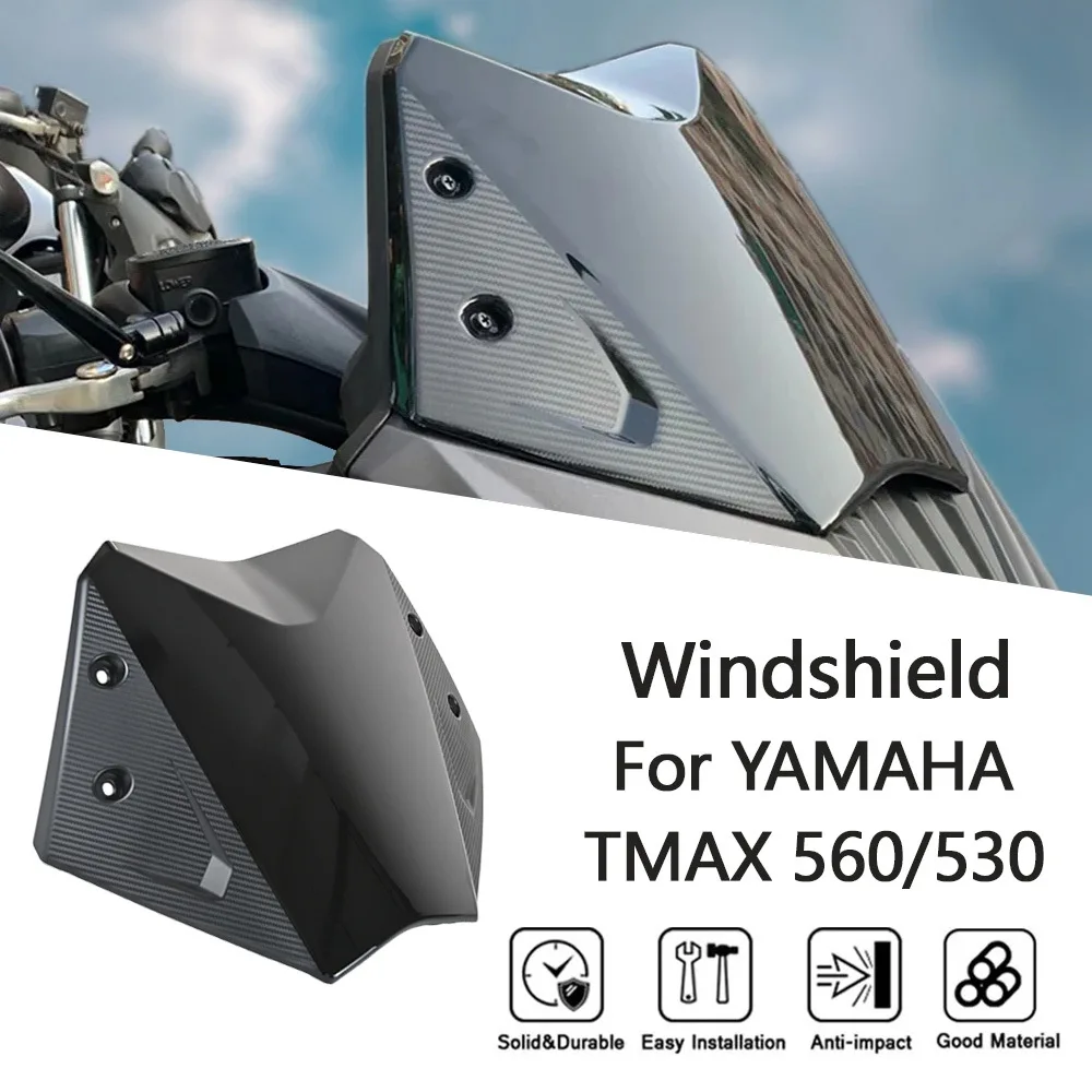 

For Yamaha TMAX 530 560 2012 2013 2014 2015 2016 Front Windshield Deflector Windshield Mirror Accessories Motorcycle