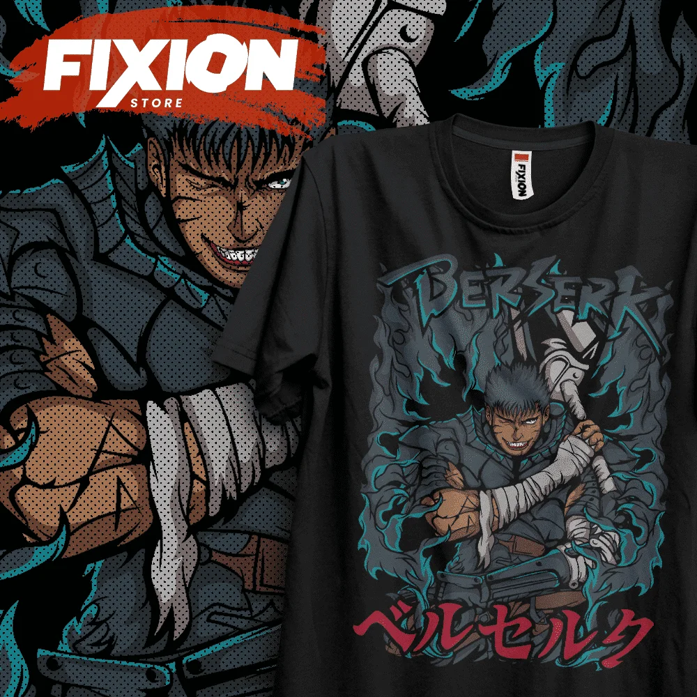 Manga T-shirt BERSERK E#2 [N] Anime Tee