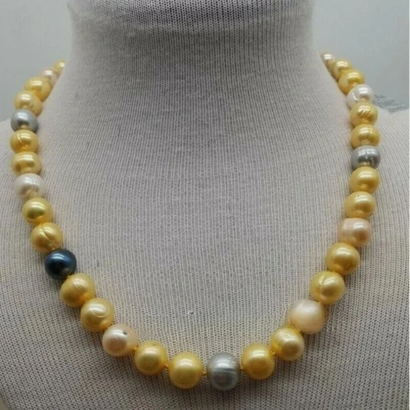 genuine-natural-10-11mm-aaa--south-sea-multi-color-baroque-pearl-necklace-18-14k