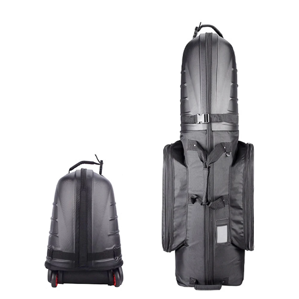 Folding Golf Travel Bags Golf Aviation Bag with Reinforced Wheels and Hard Case Top