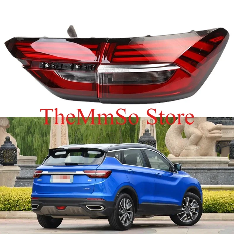 For Geely COOLRAY SX11 2019 2020 Car Accessories LED Rear Outside Tail Light Assembly Stop Lights Replace original tail light