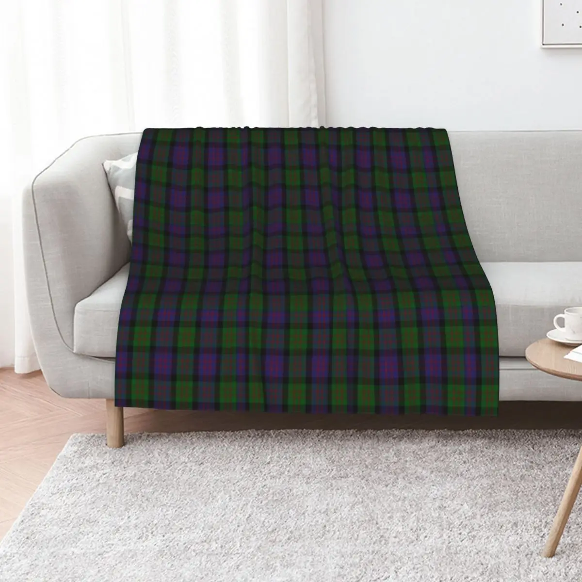 MacDonald Clan Tartan Throw Blanket Thermals For Travel Soft Beds Polar Bed Flannels Retros Blankets