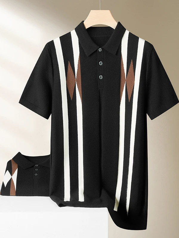 

Loose Fit Faionable Knitted ort Sve Sweater for Men plus Size Autumn Winter New Sle Casual Comfortable Wool Blend