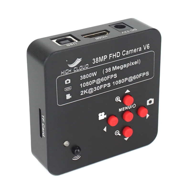 Imagem -05 - Câmera de Vídeo Microscópio Compatível com Hdmi Saída Simultânea Usb Chip de Lupa Reparação Telefônica 48mp 2k 1080p 60fps