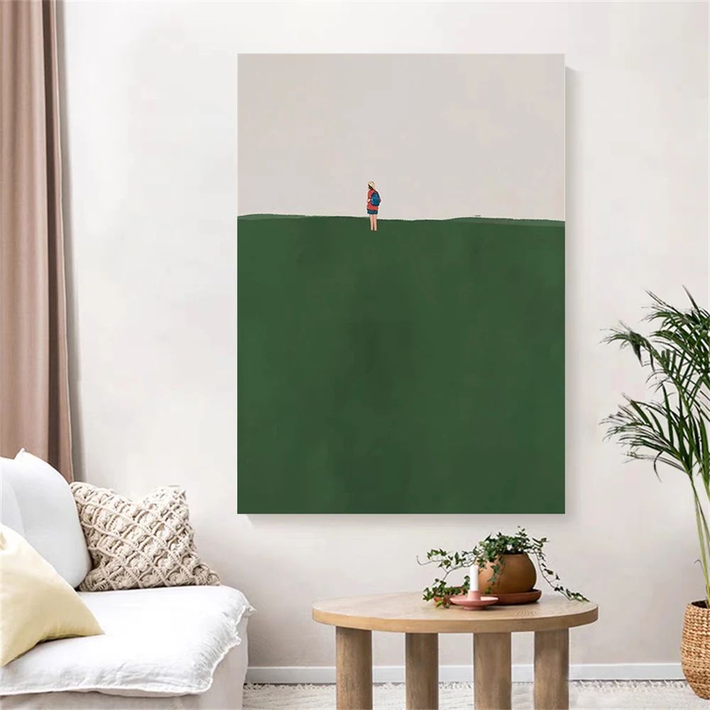 Modern Oil Painting On Canvas Blue Thick Oil Scraper Texture Hand Painted Abstract Pictures For Living Room Wall Decor Wall Art