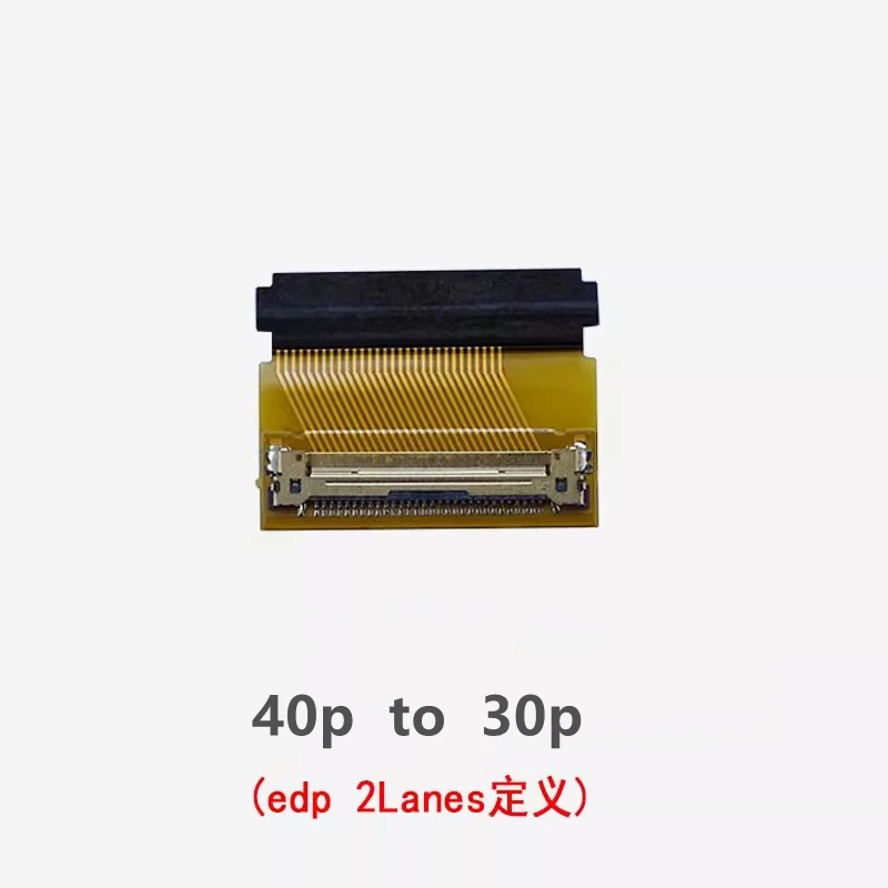 LED Screen EDP 30Pin to 40Pin/40Pin to 30 Pin Converter Cable 2Lanes Cord Adapter Connector For Laptop Computer