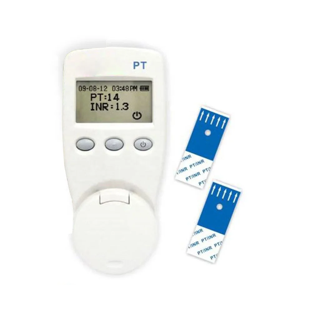 Portable Handheld PT/INR Meter Coagulation Blood Analysis Monintoring System for Fast Test Clinical Analytical Instruments