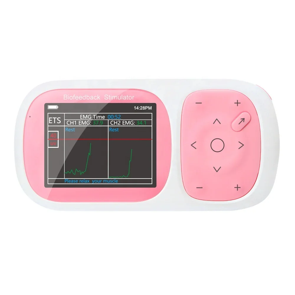 Kegel Toner Biofeedback Pelvic Floor Muscle Trainer EMG ETS Machine Tightening Vagina For Female