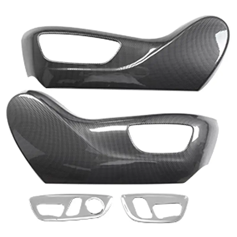 

A21E-1Set 4Pcs Seat Side Guard Plate For Toyota Land Cruiser 250 Prado Lc250 2024 2025 Seat Adjustment Panel Cover