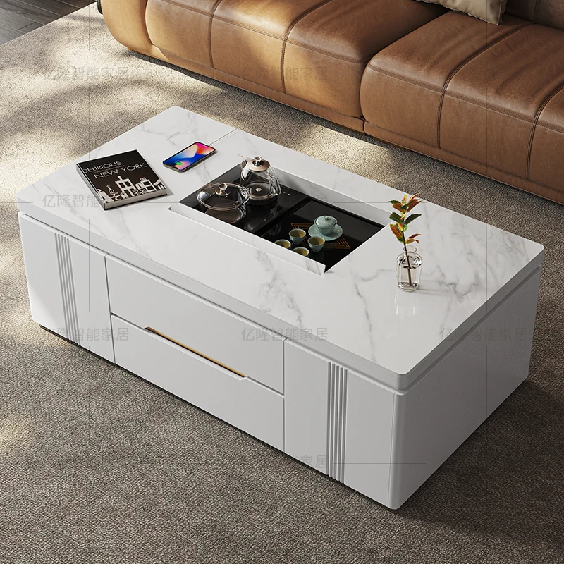 

Wood Luxury Coffee Table Decoration Modern Bedroom Kitchen Living Room Designer Side Table Moving Meubles Lounge Suite Furniture