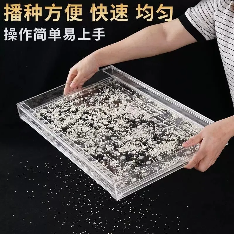 Manual Seed Spotting Planter Handheld Sowing Tool For Vegetable Fruit Seedling Trays