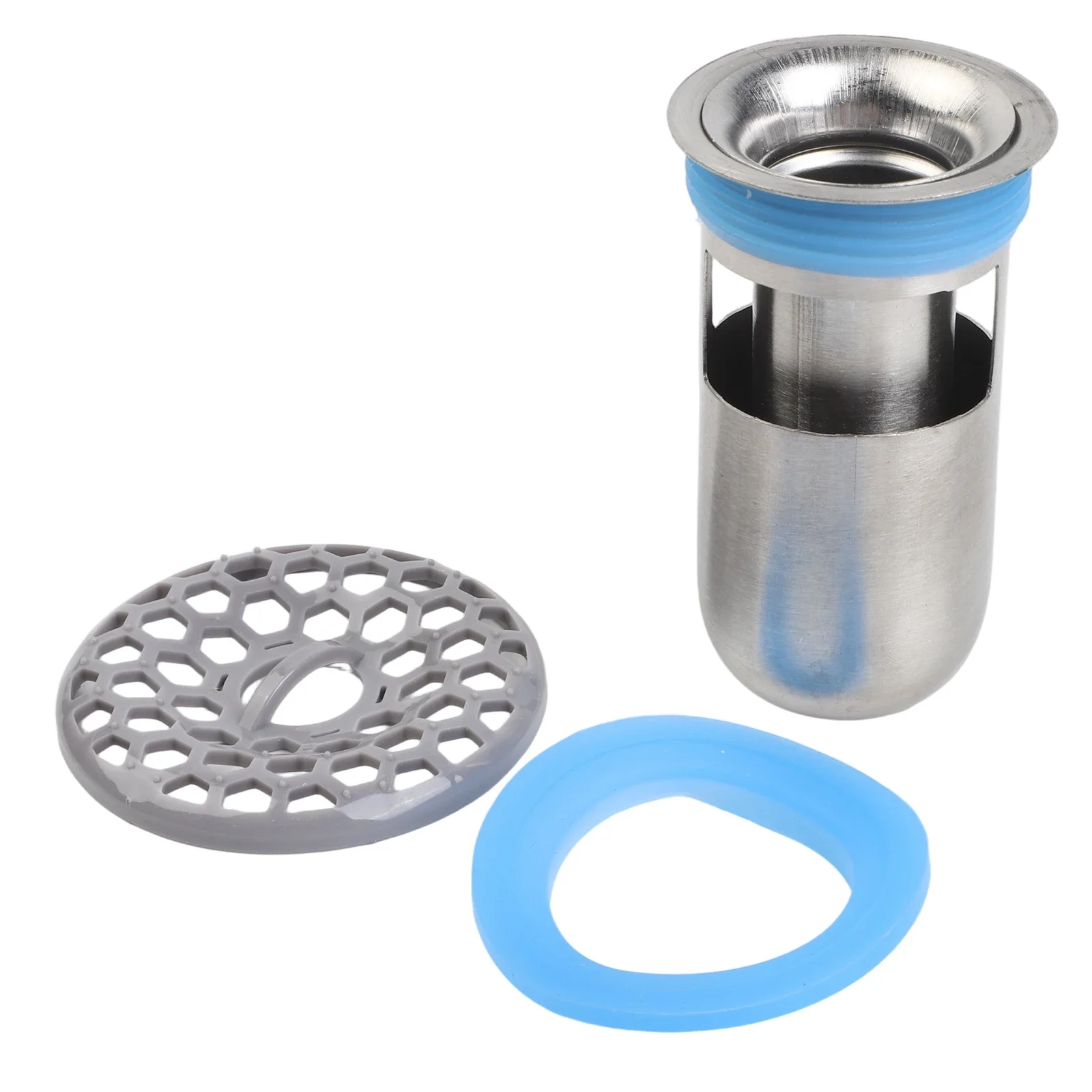 Shower Floor Drain Backflow Preventer For Bathrooms Reliable 304 Stainless Steel With Easy Maintenance Features
