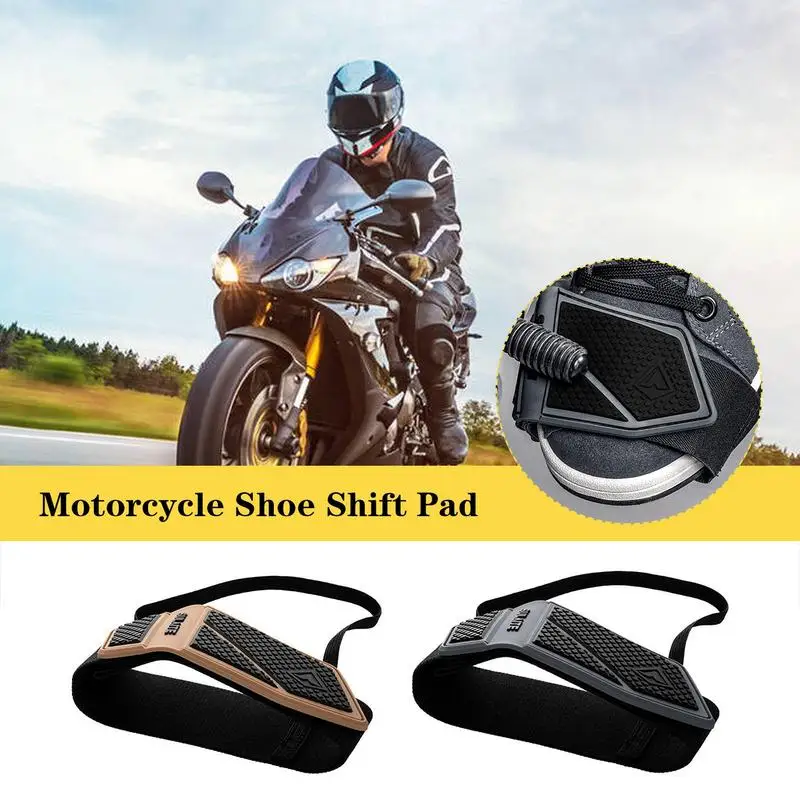Motorcycle Boot Shift Protector Motorcycle Shoe Cover Scratch Resistant Motorcycle Shoe Cover For Shifting Motorbike Shift Pad