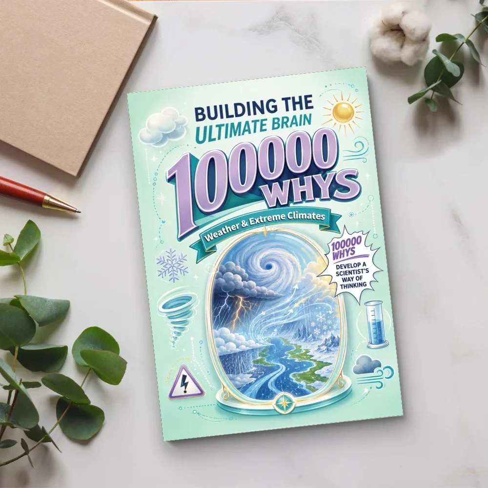 100,000 Whys Weather & Extreme Weather, Fun & Happy Science Kids Encyclopedia Meteorology Q&A Early Educational Book