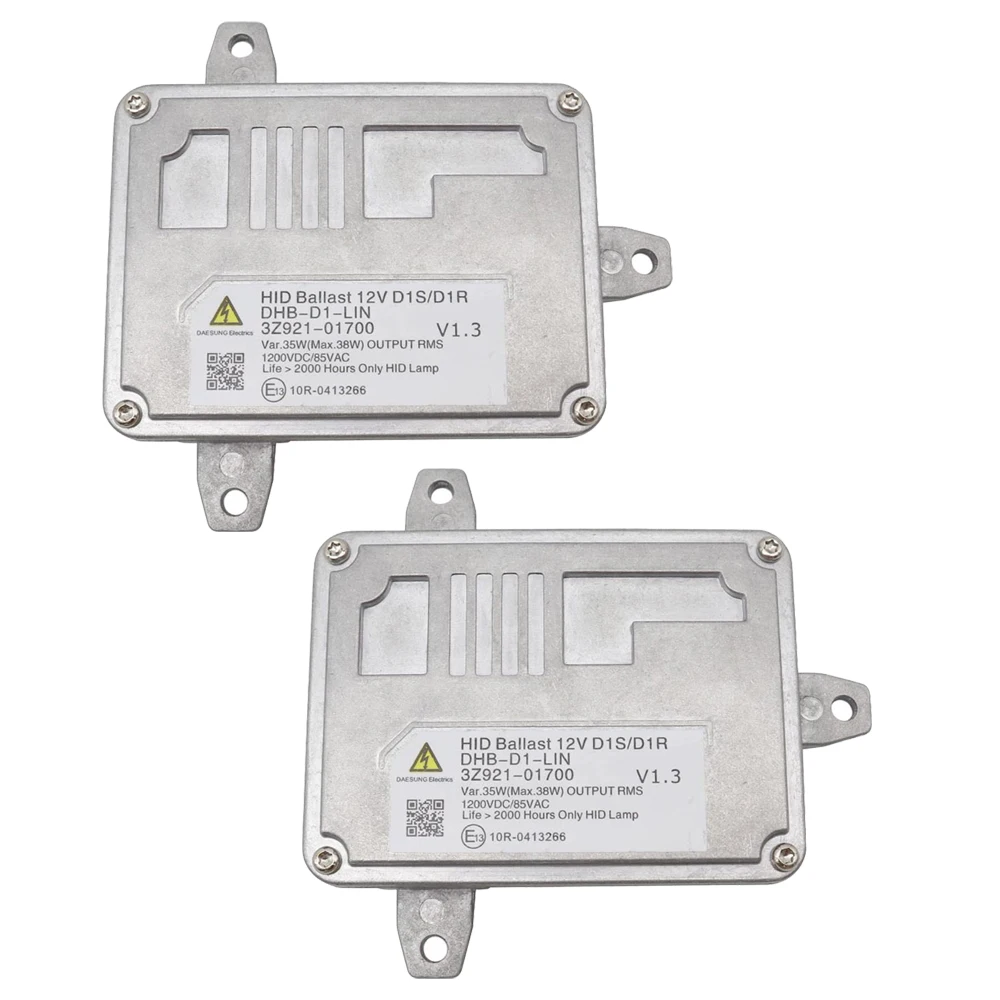 2PCS D1S D1R Xenon HID Headlight Ballast Control Module for Hyundai Genesis Coupe I30 I40 KIA Cee'D 12-16