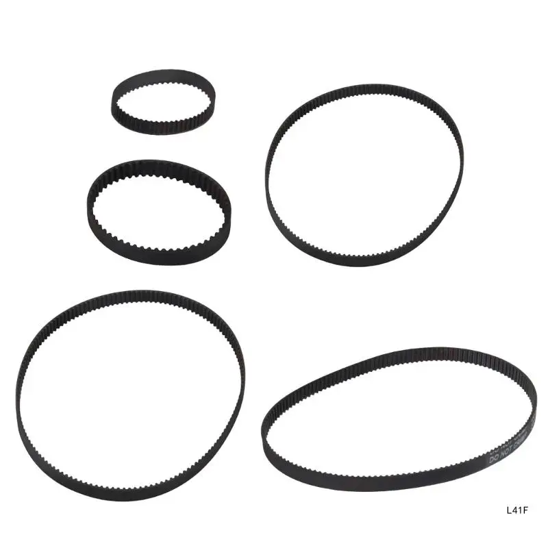 2GT Rubber Timing Belt 110/158/180/300/752mm Close Looping Synchronous Belt 3D Printer Part GT2 Toothed Belt