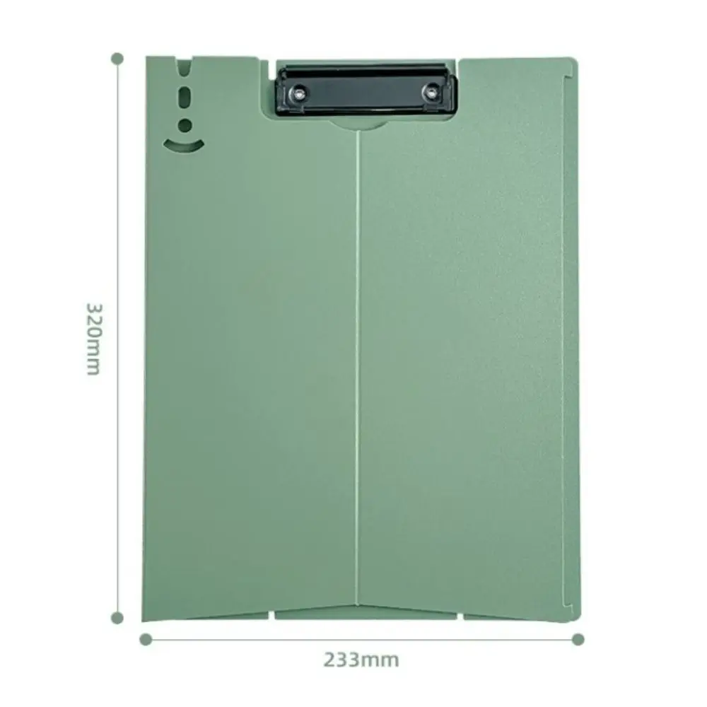 Stationery Writing Pad Stand File Folder Folding Portable A4 Board Clip Folder Clipboard Document Paper Display Stand Organizer