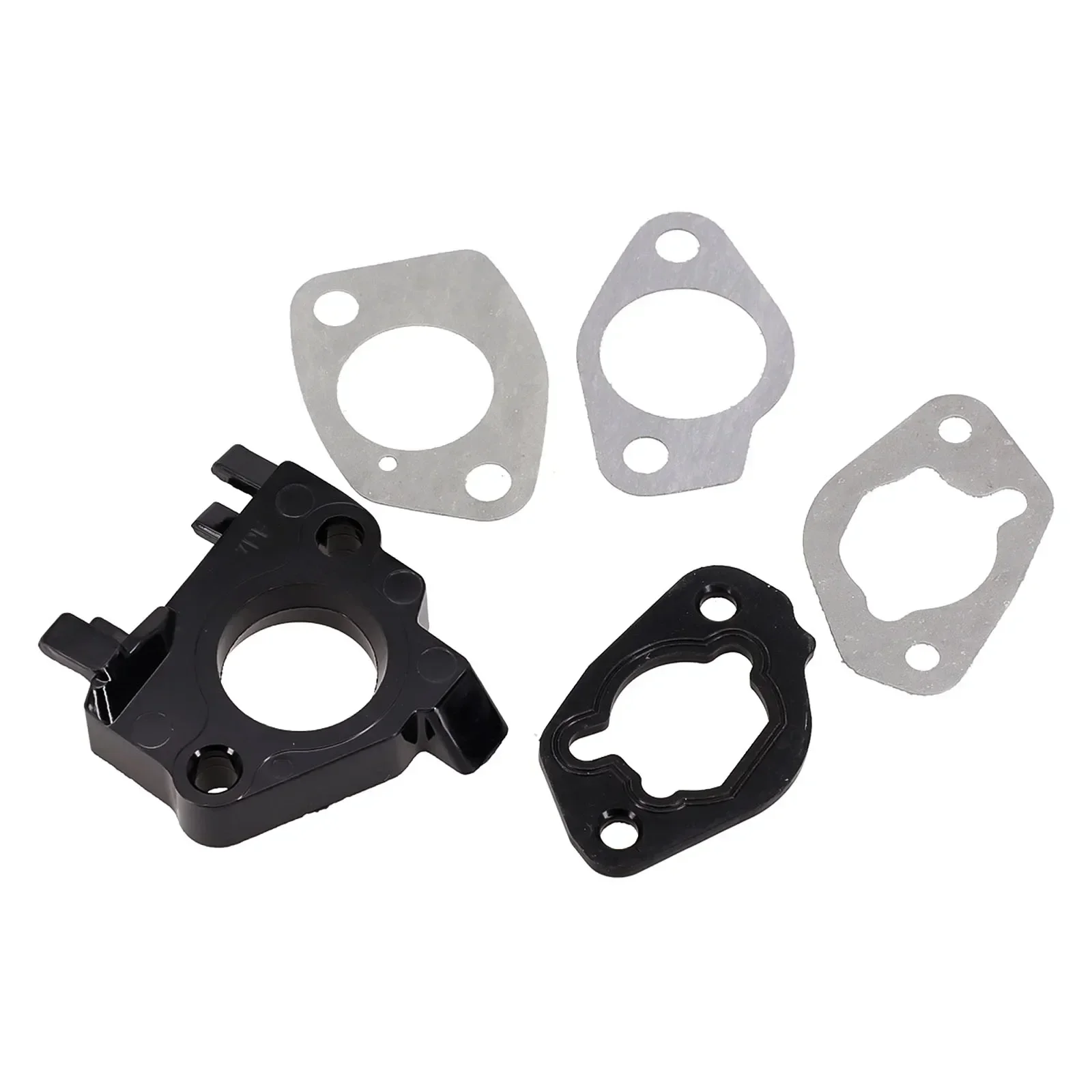 High Performance Carburetor Gasket Set with Spacer and Metal Rubber Sealed Air Box Gasket for Honda GX390 and GX340