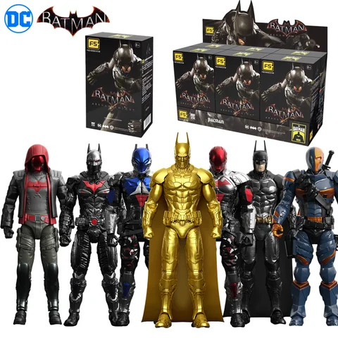 FondJoy DC Batman Arkham Bruce Wayne Butch Lukic Il Cavaliere Oscuro Deathstroke Collezione Action Figure Anime Modello Bambola Giocattoli Per Bambini