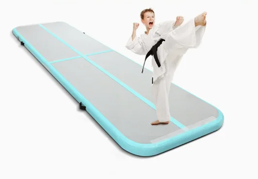 

Рисунок на воздушной подушке, тренировочный коврик для тхэквондо, каратэ, коврик для йоги, надувной коврик для фитнеса, гимнастики