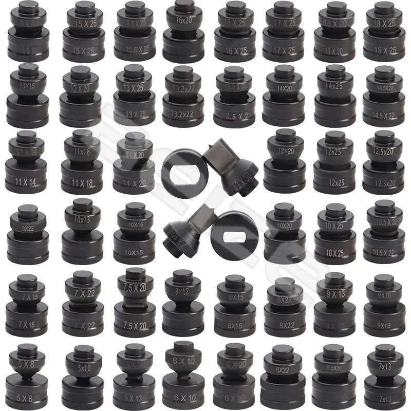 Imagem -06 - Máquina de Perfuração Hidráulica de Buraco com Enchimento Morre Punch Manual Morre Ch60 Aço Inoxidável