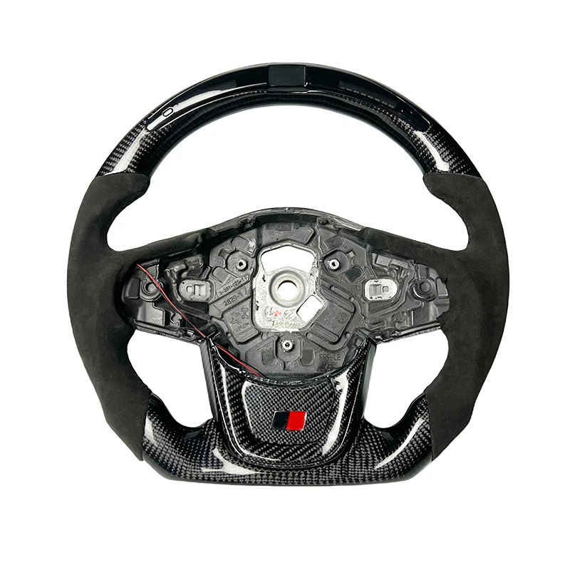 

Высококачественное гоночное колесо для Toyota Supra со светодиодной подсветкой, углеродное волокно, настоящая алькантара для рулевого колеса Toyota Supra, новинка