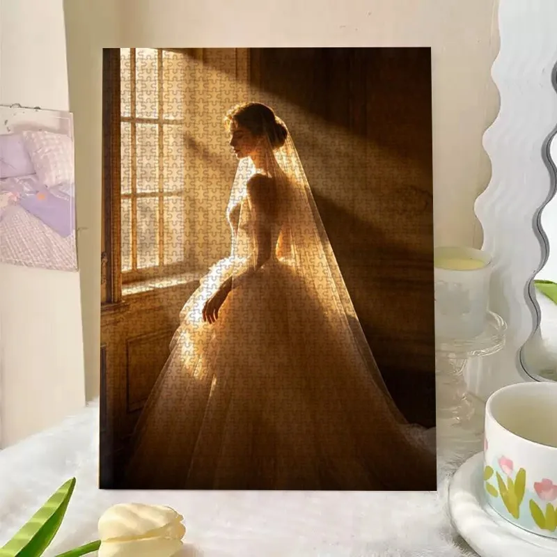 35/300/500/1000pcs Personalized Custom Photo Puzzle Selfie Photo From Your Photo Custom Puzzle For Adults Photo Jigsaw